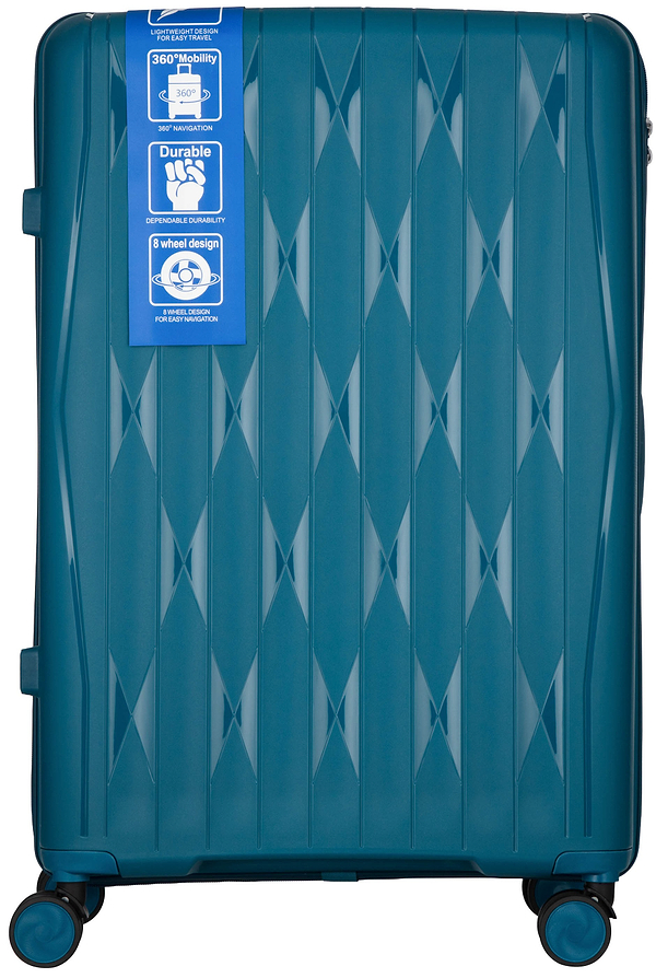 Фото - Набір валіз 2E M7979 L+M+S (2E-PP-M7979-SET3-LB)