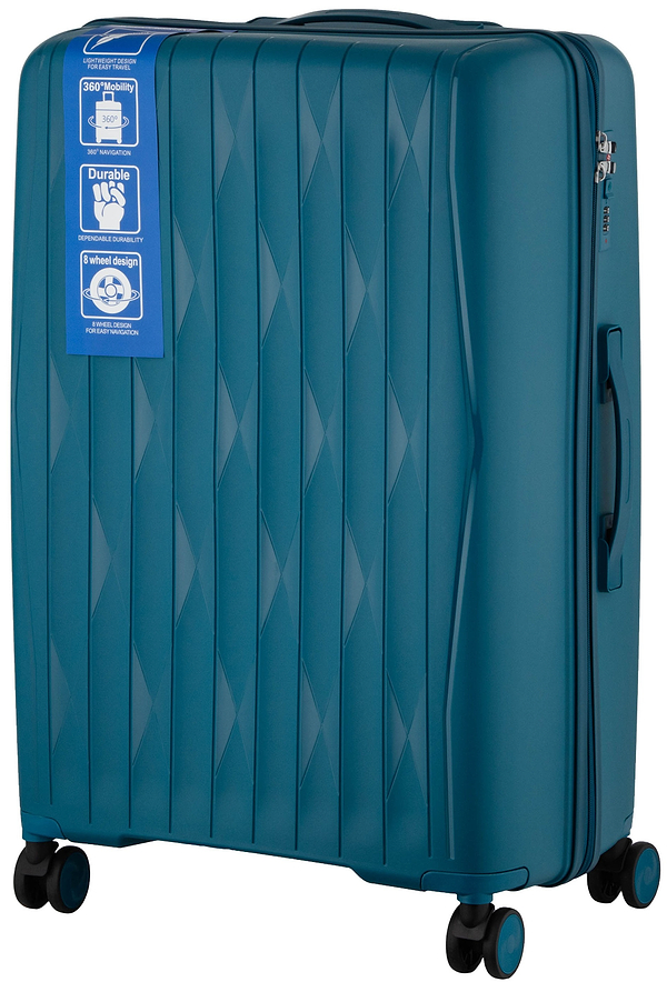 Фото - Набір валіз 2E M7979 L+M+S (2E-PP-M7979-SET3-LB)