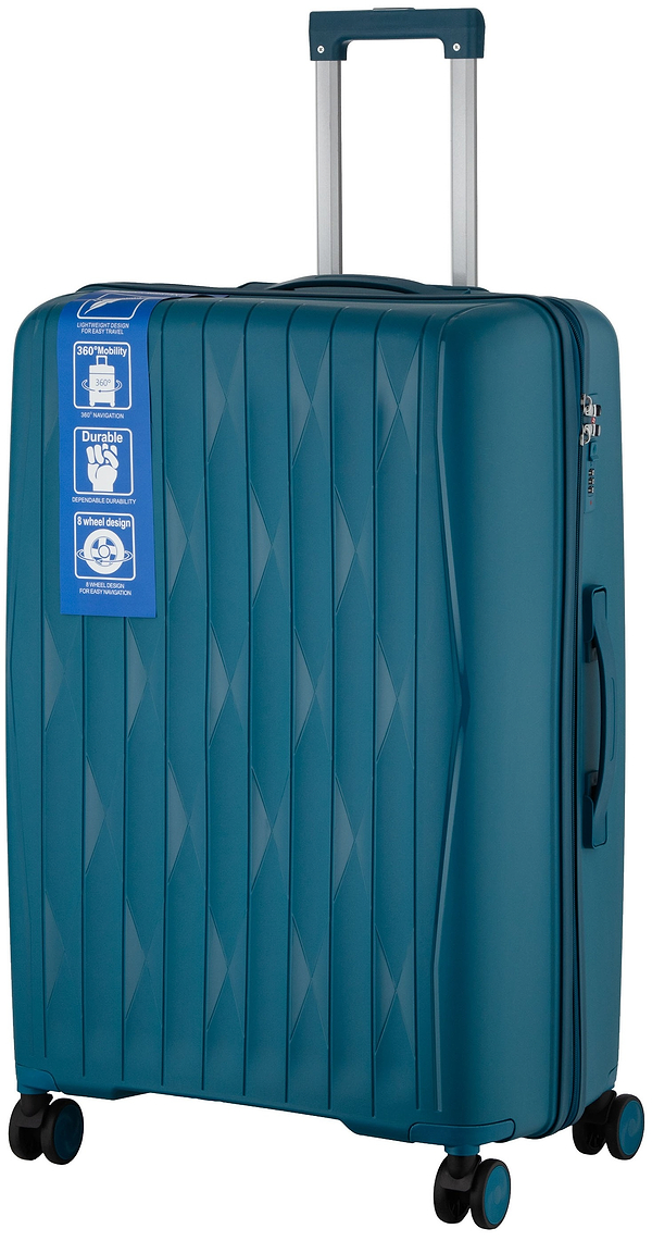 Фото - Набір валіз 2E M7979 L+M+S (2E-PP-M7979-SET3-LB)