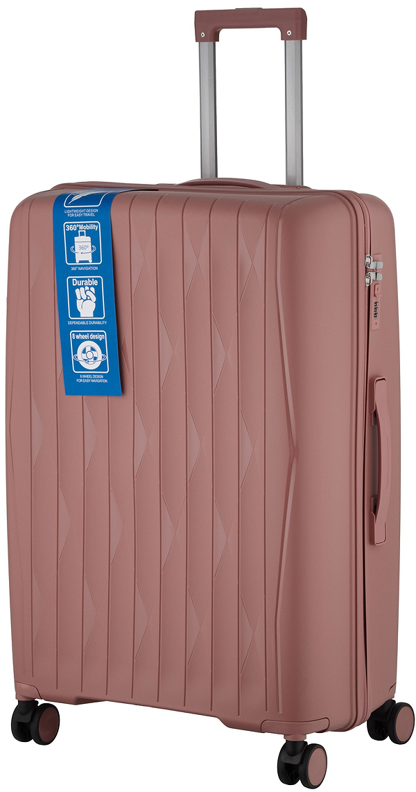 Фото - Набір валіз 2E M7979 L+M+S (2E-PP-M7979-SET3-RG)