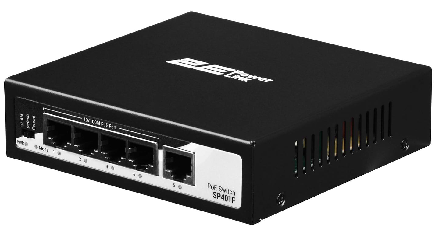 Коммутатор локальной сети (Switch) 2E PowerLink SP401F (2E-SP401F-2) - Фото 1
