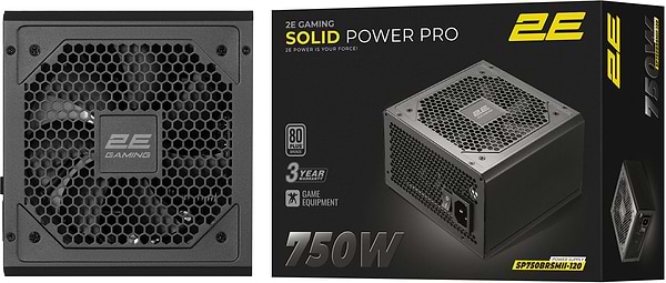 Фото - Блок питания для ПК 2E GAMING Solid Power Pro ATX3.1 GEN5.0 (750W) (2E-SP750BRSMII-120)