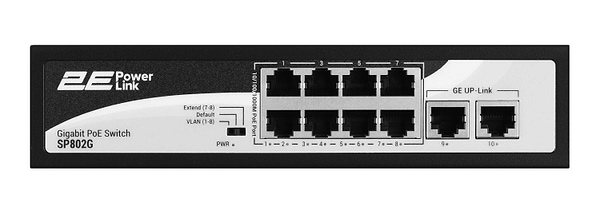 Фото - Коммутатор локальной сети (Switch) 2E PowerLink SP802G (2E-SP802G-2)