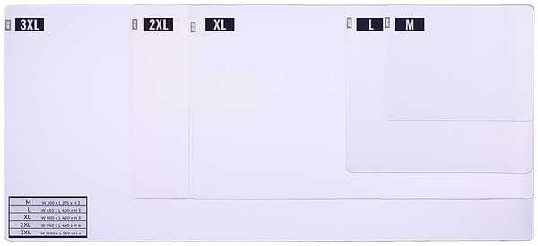 Фото - Килимок для миші ігровий 2E Gaming Pro Speed 3XL White (2E-SPEED-3XL-WH-PRO)