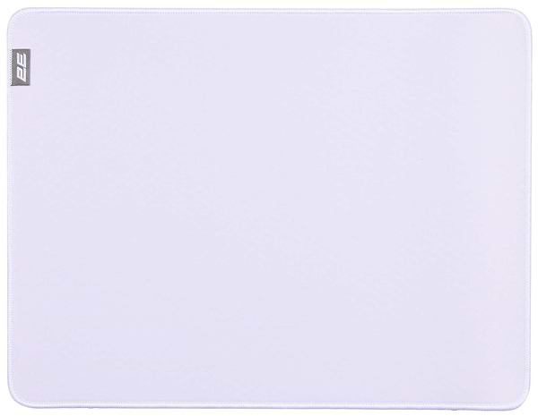 Фото - Килимок для миші ігровий 2E Gaming Pro Speed M White (2E-SPEED-M-WH-PRO)
