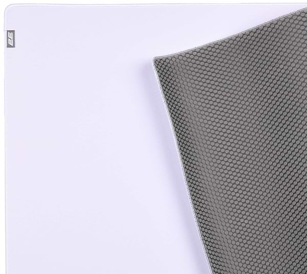 Фото - Килимок для миші ігровий 2E Gaming Pro Speed M White (2E-SPEED-M-WH-PRO)