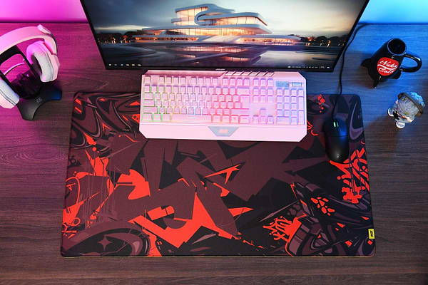 Фото - Килимок для миші ігровий 2E GAMING PRO Speed D04 XL (2E-SPEED-XL-D04-PRO)