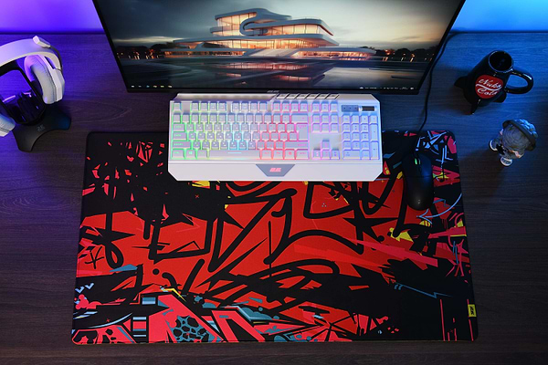 Фото - Килимок для миші ігровий 2E GAMING PRO Speed D06 XL (2E-SPEED-XL-D06-PRO)
