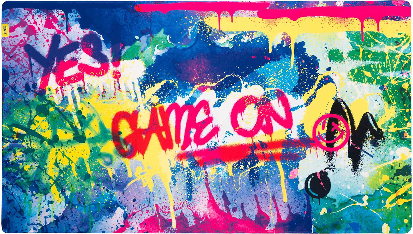 Килимок для миші ігровий 2E GAMING PRO Speed D08 XL (2E-SPEED-XL-D08-PRO) - Фото 1