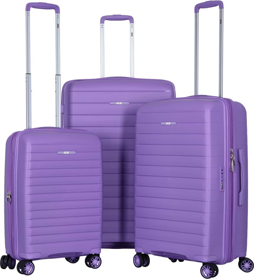 Валіза 2E Aero 3 шт. (L+M+S) лавандовий (2E-SPP-AERO-SET3-LV)
