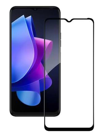 Захисне скло для смартфону 2E for Tecno Spark 10 (KI5q)  2.5D FCFG (1 Pack) Black border (2E-TC-SP10-SMFCFG-BB)
