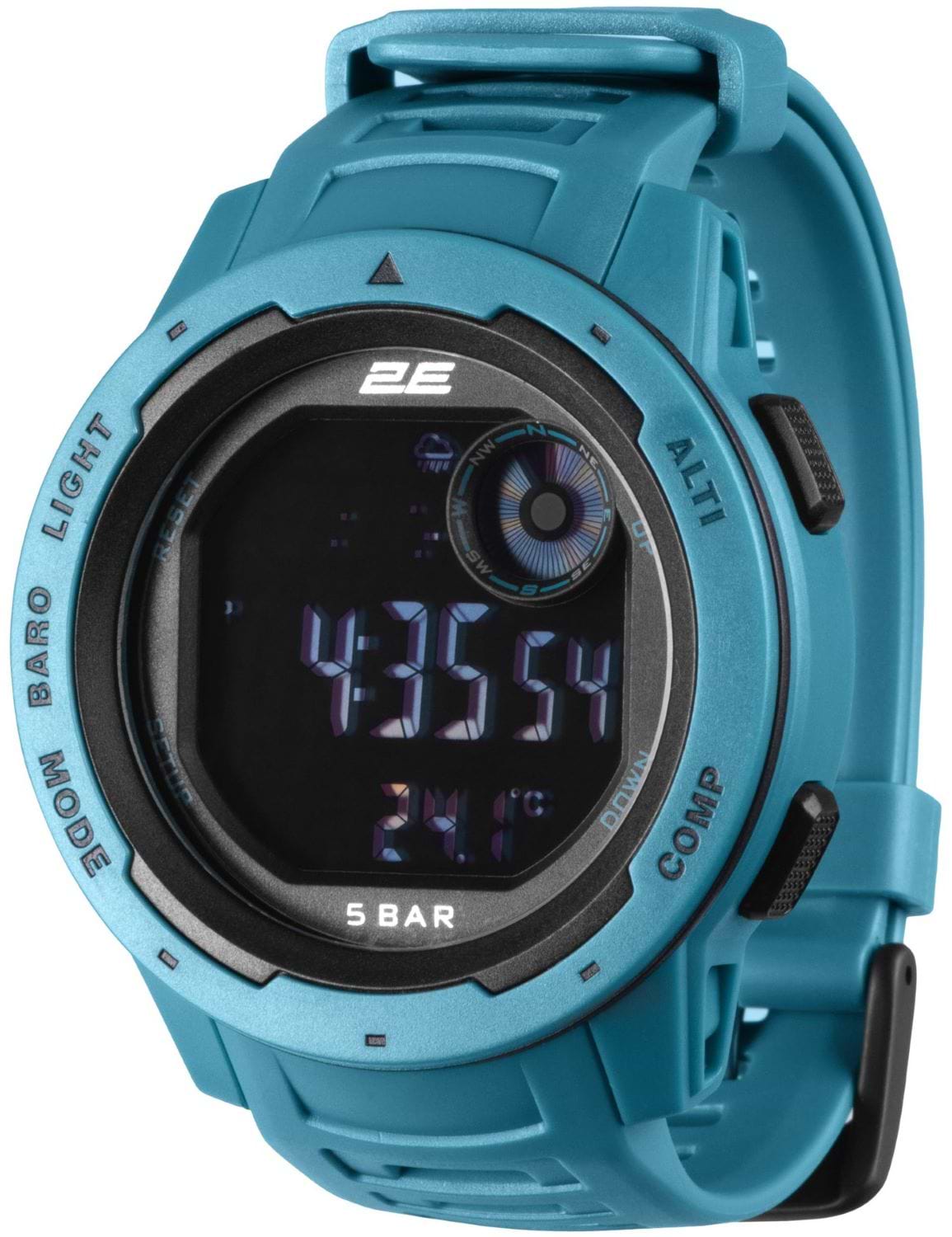 Смарт-годинник 2E Delta X Blue з компасом та крокоміром (2E-TCW10BL) - Фото 1