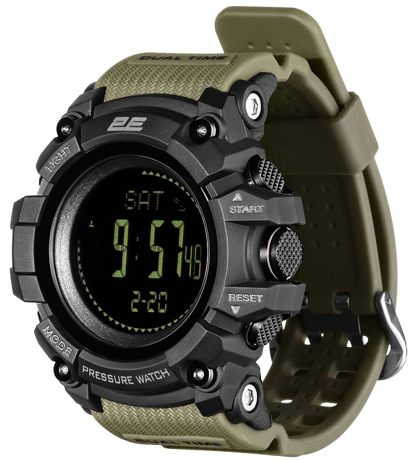 Фото - Смарт-годинник 2E Armor GT Army Green з компасом та крокоміром (2E-TCW20ARGN) Фото - Смарт-годинник 2E Armor GT Army Green з компасом та крокоміром (2E-TCW20ARGN)