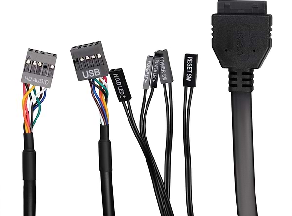 Фото - Корпус 2E Credo V200B без БП Black (2E-V200B)