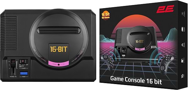 Фото - Ігрова приставка портативна 2E 16bit HDMI (2 бездротових геймпада, 183 гри) (2E16BHDWS188)