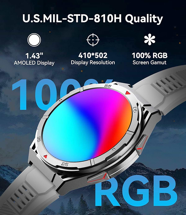 Фото - Смарт-часы OUKITEL BT12 Grey