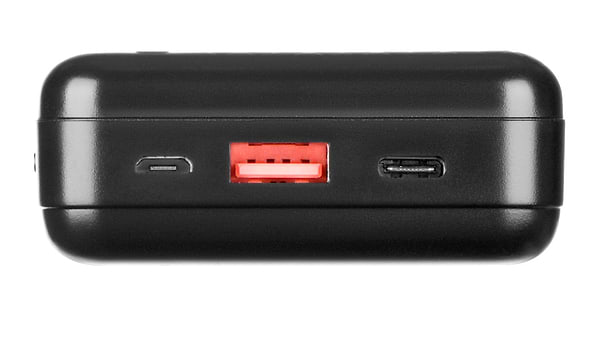 Фото - Батарея мобильная 2E Geometry 20000mAh PD+QC 3.0 18W Black (2E-PB2072PD-Black)