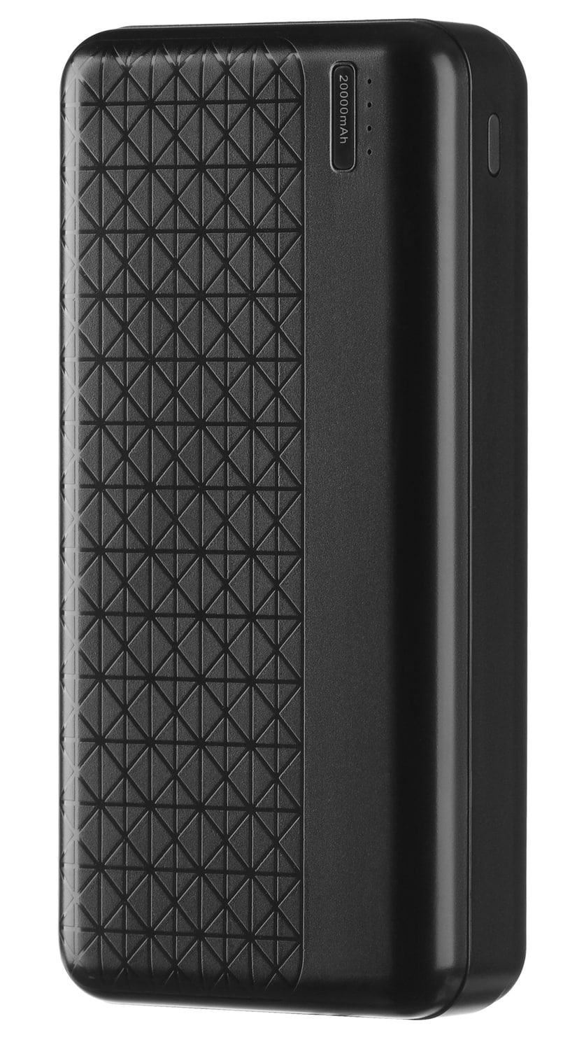 Батарея мобильная 2E Geometry 20000mAh PD+QC 3.0 18W Black (2E-PB2072PD-Black) - Фото 1