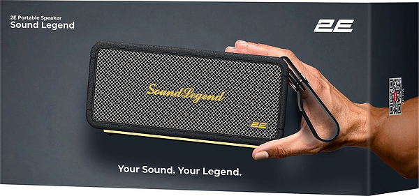Фото - Портативная акустика 2E SoundLegend Black (2E-BSSLWBK)