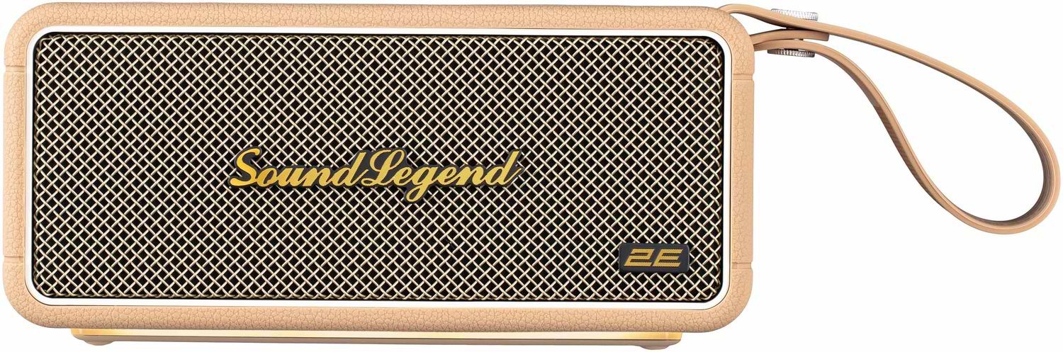 Портативная акустика 2E SoundLegend Brown (2E-BSSLWBN)