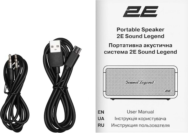 Фото - Портативная акустика 2E SoundLegend Brown (2E-BSSLWBN)