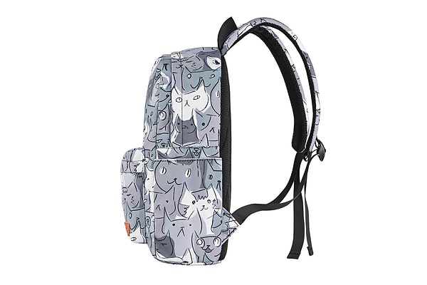 Фото - Рюкзак для ноутбуку 2E TeensPack 13'' Cats Grey (2E-BPT6114GC)