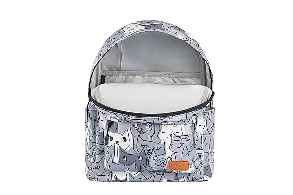 Фото - Рюкзак для ноутбуку 2E TeensPack 13'' Cats Grey (2E-BPT6114GC)