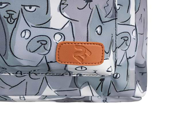 Фото - Рюкзак для ноутбуку 2E TeensPack 13'' Cats Grey (2E-BPT6114GC)