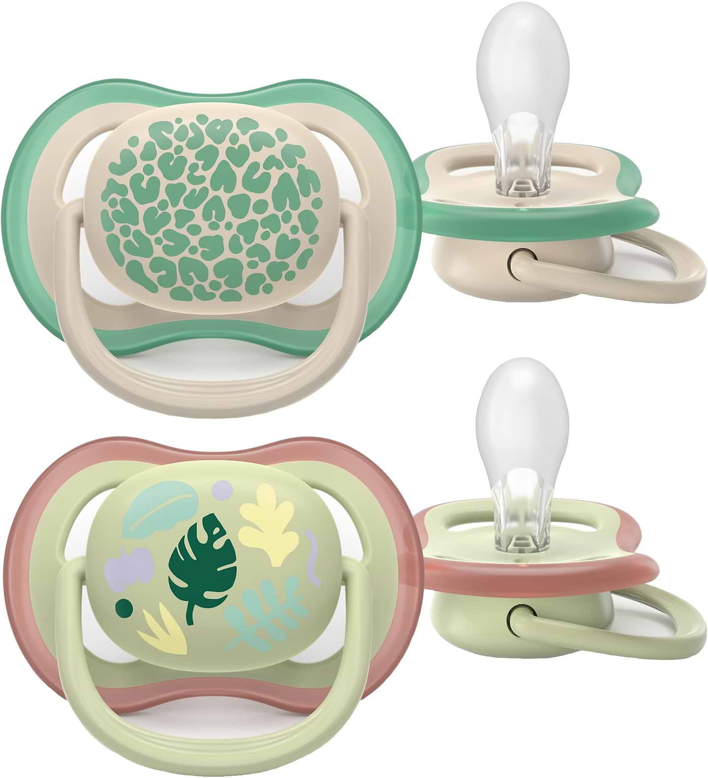 Ортодонтическая пустышка Philips Avent Ultra Air, 6-18 мес. (SCF087/17) - Фото 1