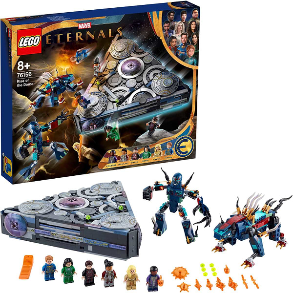 Фото - Уцінка - Конструктор LEGO Super Heroes Marvel Зліт Домо (76156)