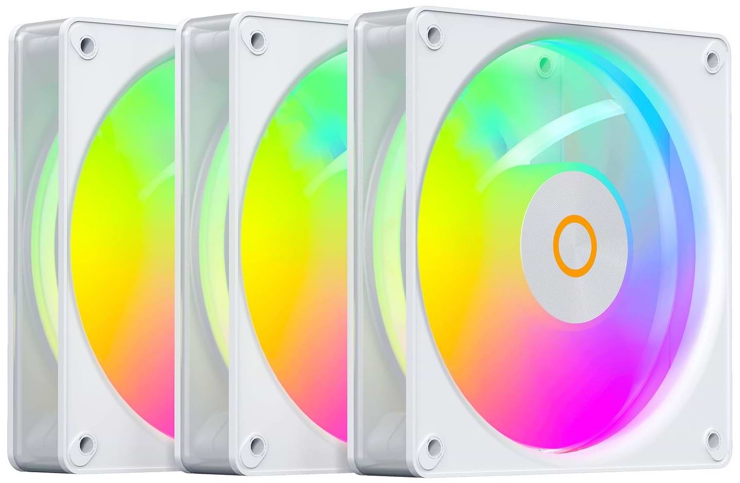 Корпусний вентилятор OCYPUS 120MM GAMMA F12 ELITE WH ARGB 3 IN 1 (GAMMA-F12-WH3AM00E-GL)