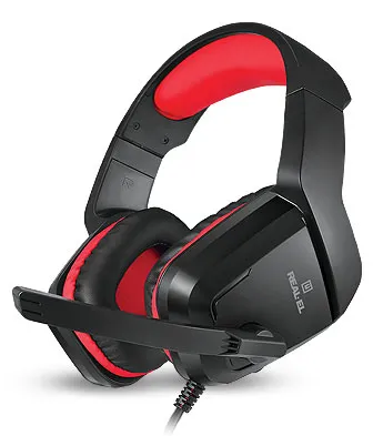 Гарнітура дротова ігрова REAL-EL GDX-7550 Black/Red