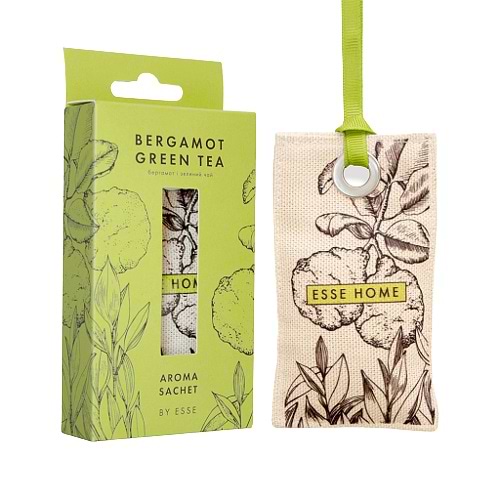 Фото - Ароматичне саше Esse Home Бергамот і Зелений чай (AS-BGT) Фото - Ароматичне саше Esse Home Бергамот і Зелений чай (AS-BGT)