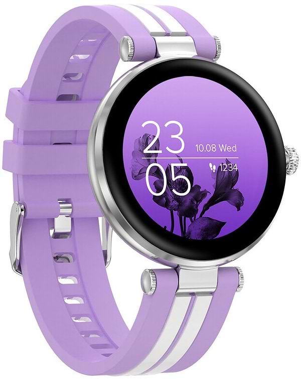 Фото - Уцінка - Смарт-годинник Canyon Semifreddo SW-61 Silver-Lavender (CNS-SW61PP)