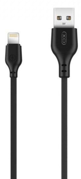 Кабель синхронізації даних XO Lightning NB36 2.1A/1m Black (NB36-L-1-BK) - Фото 1