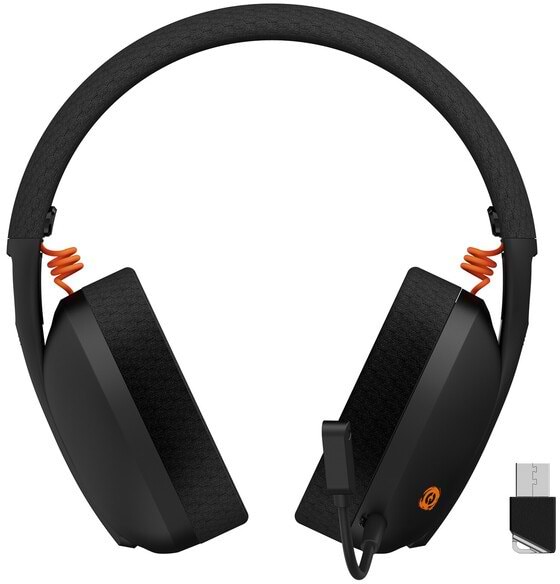 Фото - Гарнітура бездротова ігрова Canyon Ego GH-13 Wireless Gaming 7.1 Black (CND-SGHS13B)