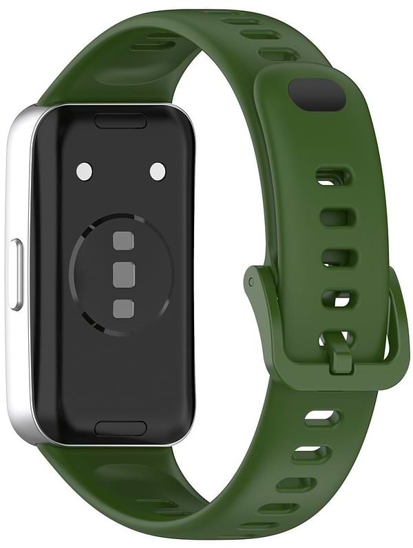 Фото - Ремешок для фитнес-браслета BeCover for Huawei Band 8 / 9 / 10 Army Green (714116)