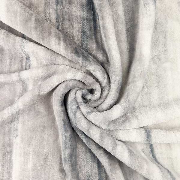 Фото - Плед полуторний Home Line Принт сірий градієнт (164490)