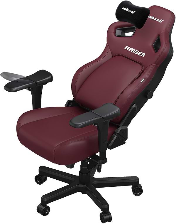 Фото - Крісло для геймерів Anda Seat Kaiser 4 Size L Maroon Premium PVC (AD12YDDC-L-20-A-PV/C)