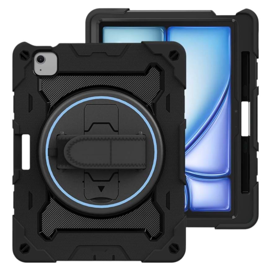 Чохол для планшета BeCover Horizontal handle for Apple iPad Air (4/5) 2020/2022 10.9'' Black (712908) - Фото 1