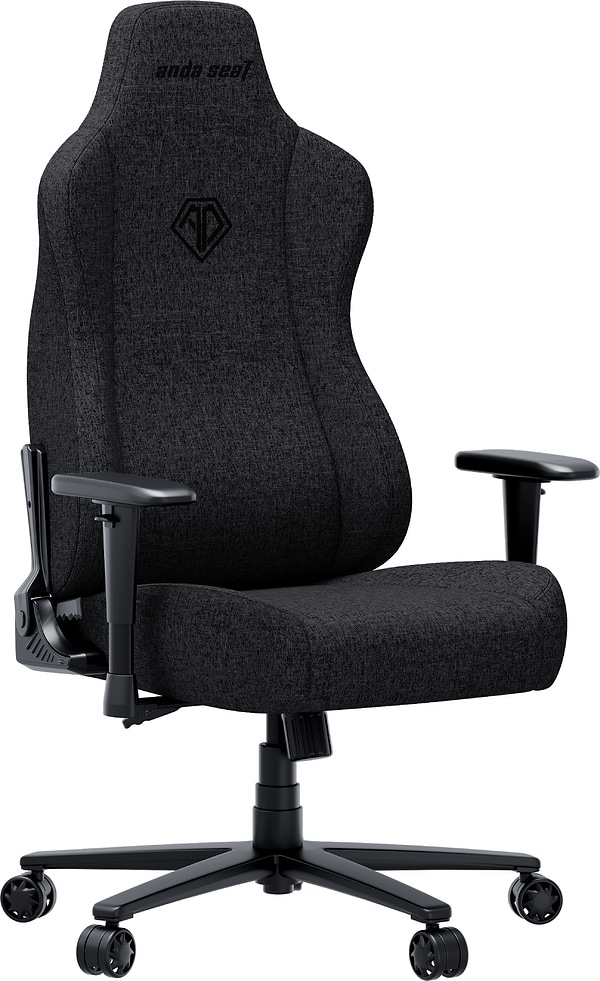 Фото - Крісло для геймерів Anda Seat Novis Size XL Dark Gray Fabric (AD23-XL-01-GB-F)