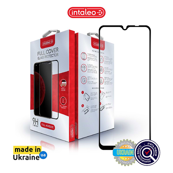 Фото - Захисне скло для смартфону Intaleo Full Glue for Xiaomi Redmi 10C Black (1283126527173)