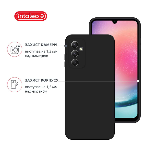 Фото - Чохол для смартфону
 Intaleo SoftShell for Samsung Galaxy A24 (1283126576072)