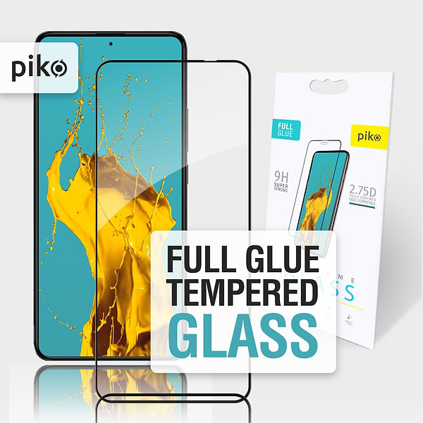 Фото - Захисне скло для смартфону Piko Full Glue for Xiaomi Redmi K60 Black (1283126589850)