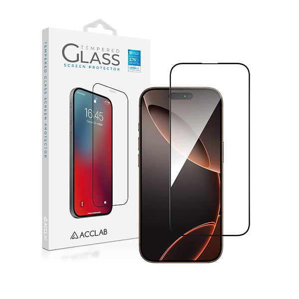Фото - Захисне скло для смартфону ACCLAB Full Glue for Apple iPhone 16 Pro Max Black (1283126593284)