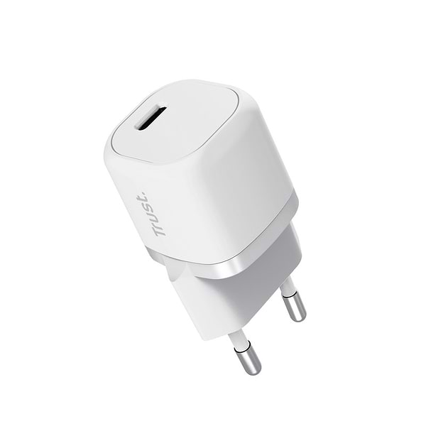 Фото - Сетевое зарядное устройство Trust Maxo USB-C PD White (25205)