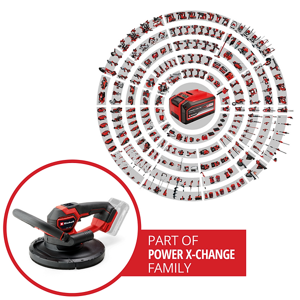 Фото - Полировальная шлифмашина Einhell TP-DWS 18/225 Li (4259995)