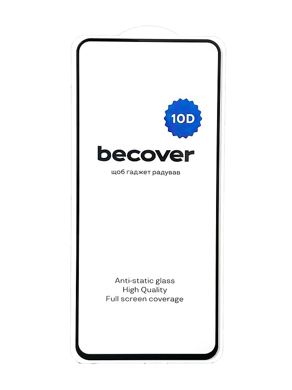 Фото - Захисне скло для смартфону BeCover for Tecno Camon 30 (CL6) 10D Black (711816)
