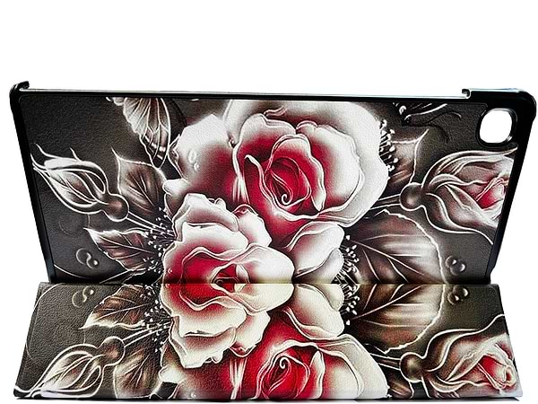 Фото - Чехол для планшета BeCover Smart Case for Samsung Galaxy Tab S6 Lite (2024) 10.4" P620/P625/P627 Black Rose (711286)