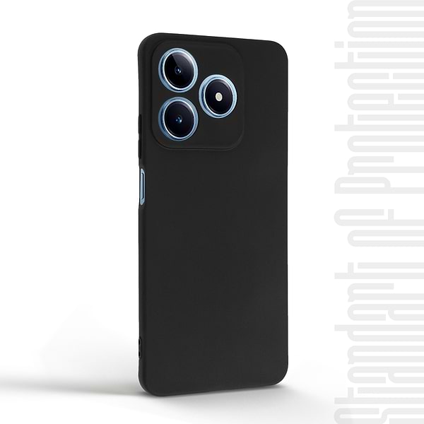 Фото - Чохол для смартфону Armorstandart Matte Slim Fit for Realme C63 4G Camera cover Black (ARM78458)